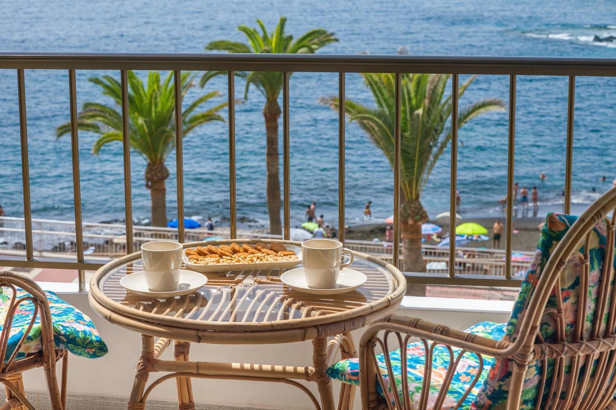 Casa De Franco - Ocean View, Terrace, Balcony, 50M From Playa La Arena, Fibre Net Appartement Puerto de Santiago  Buitenkant foto