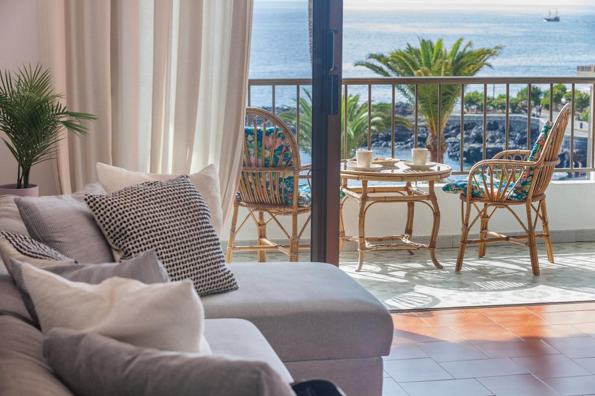 Casa De Franco - Ocean View, Terrace, Balcony, 50M From Playa La Arena, Fibre Net Appartement Puerto de Santiago  Buitenkant foto